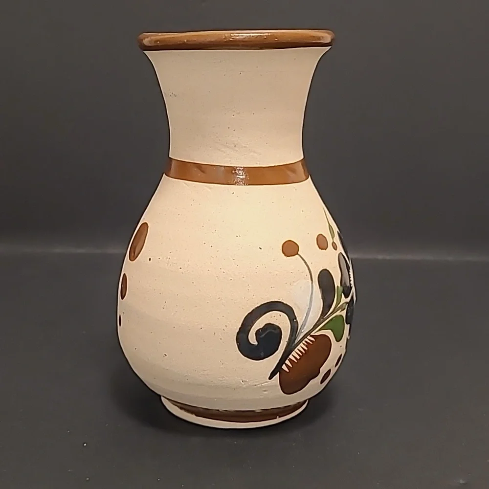 Vintage Mexican Pottery Vase